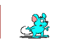 rennende Maus