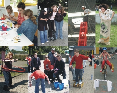 Aktionen zum Schulfest