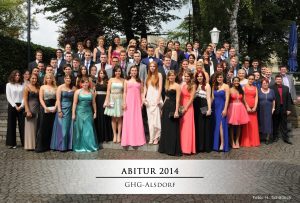 Abiturienten der GHG 2014 in Alsdorf