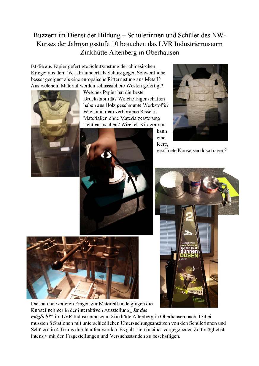 Bzzern im Dienst der Bildung