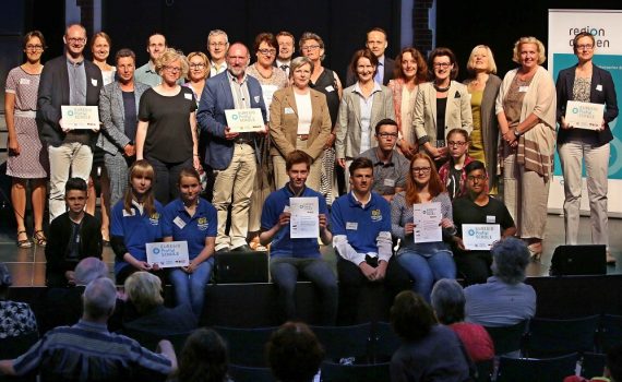 Gruppenfoto Euregio-Profilschulen