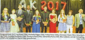 Entlassung 10er 2017