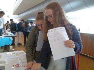 Besucher der Gesundheitsberufemesse