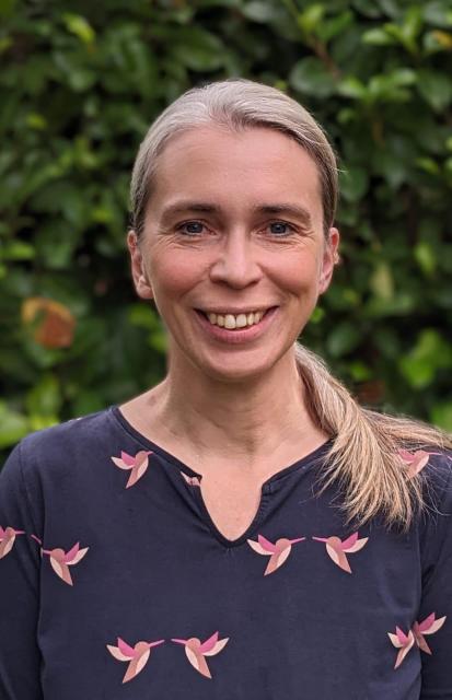 Ein Bild der Leiterin der Klassen 5 bis 7.